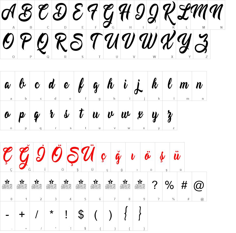 Claudina font